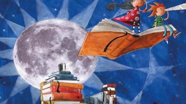 Crianças passam noite na Biblioteca de Lagoa entre livros e atividades