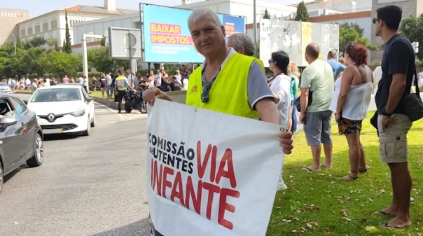 Comissão de Utentes da Via do Infante promete buzinão no dia em que o Algarve ficar livre de portagens