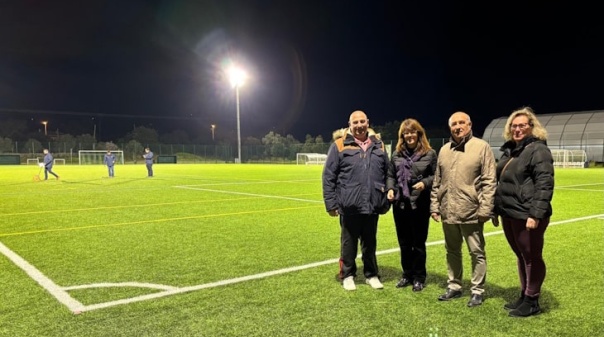 Campo de futebol de São Brás de Alportel com sistema de iluminação inovador 