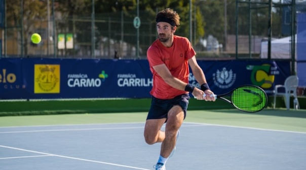 Frederico Silva e Gastão Elias nas meias-finais do Open Internacional de Ténis de Vila Real de Santo António  