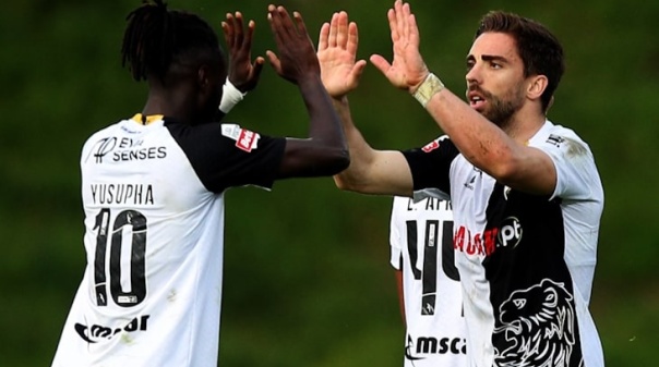 Golo de Tomané permite empate do Farense em Arouca