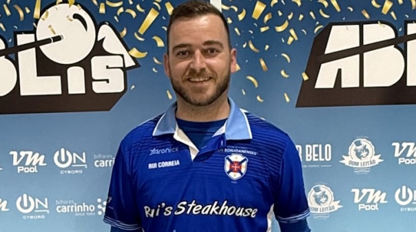 Bilhar: Atleta do C.F. “Os Bonjoanenses” de Faro vence Torneio Cidade de Torres Vedras