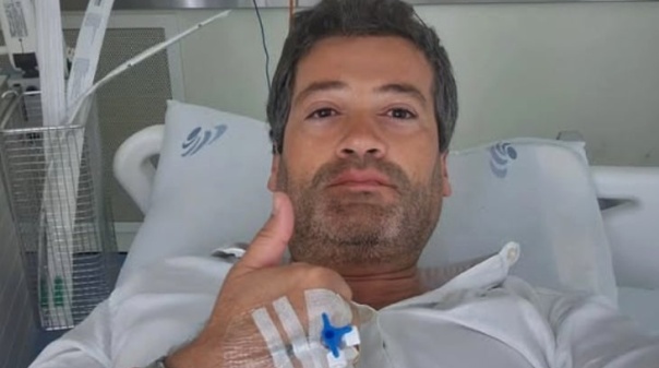 Ventura recebeu tratamento hospitalar em Faro sem incidentes ou medidas especiais de segurança 