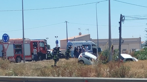Colisão entre Faro e Olhão com dois feridos 