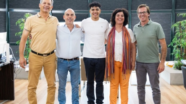 João Simões do Sporting CP foi recebido em "casa" 