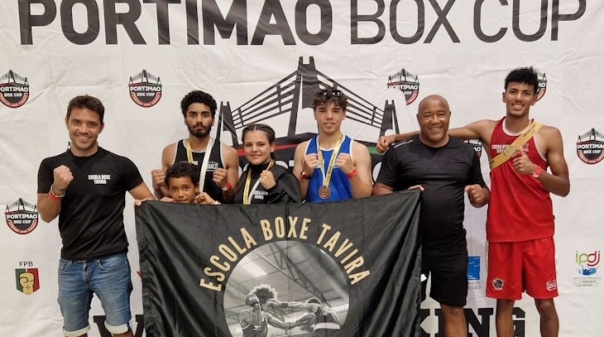Atletas de Tavira garantem vários pódios no Portimão Box Cup