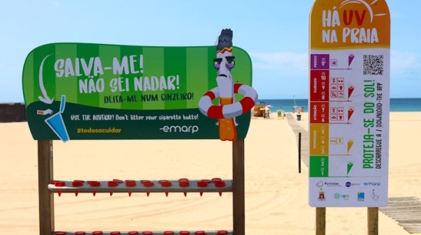 Praias de Portimão com reforço de contentores e campanhas de sensibilização 