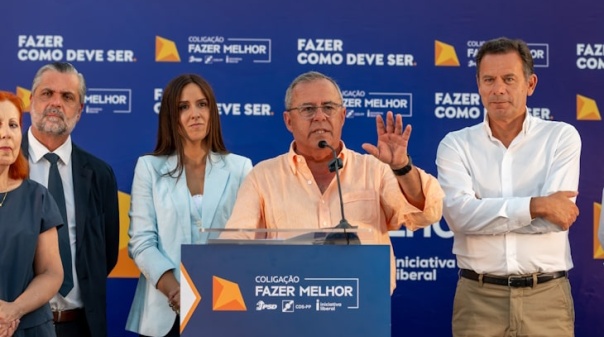 Autárquicas: Luís Montenegro esteve na apresentação das listas da coligação "Fazer Melhor" para o concelho de Loulé