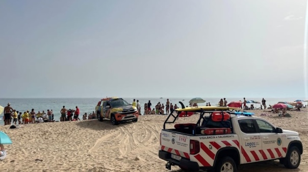 Homem não resistiu a paragem cardiorrespiratória na praia do Porto de Mós