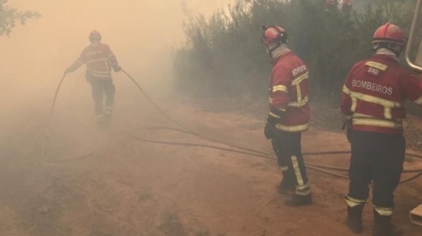 Incêndio em Monchique que começou de madrugada em fase de "rescaldo" 