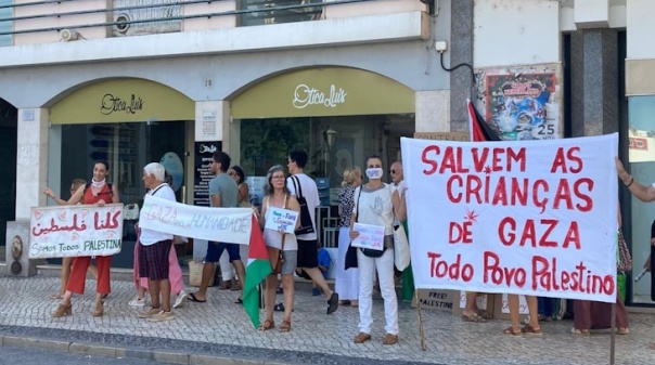 Vigílias diárias por Gaza decorrem em Faro   