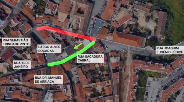 Câmara de Lagoa alerta para alteração no trânsito devido a obras