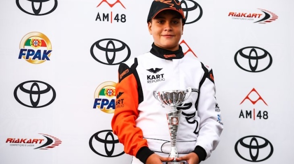  Algarvio José Pedro Pinto volta a pisar o pódio no Campeonato de Portugal de Karting