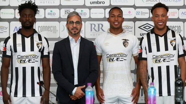 Avançados Mo Dauda e Mateus Santos assinam até 2027 pelo Portimonense