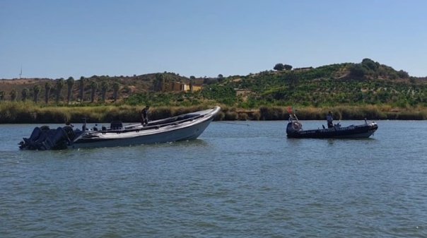 Polícia Marítima apreende embarcação de alta velocidade à deriva no Guadiana 