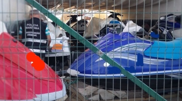 Polícia Marítima apreende mais de 20 motas de água e material náutico suspeito em Portimão