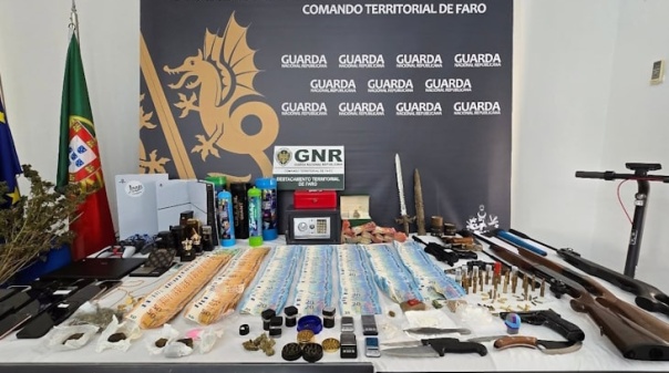 Seis detidos por tráfico de droga em Olhão