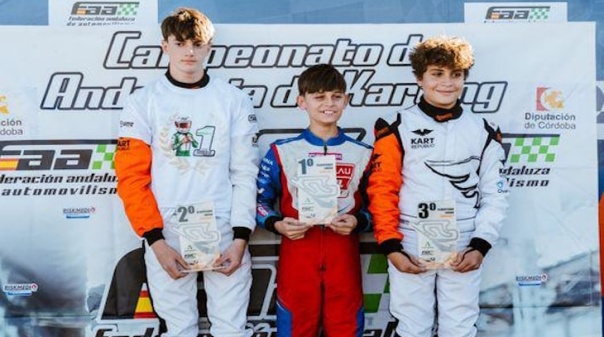 Algarvio José Pedro Pinto conquista pódio no Campeonato da Andaluzia de Karting