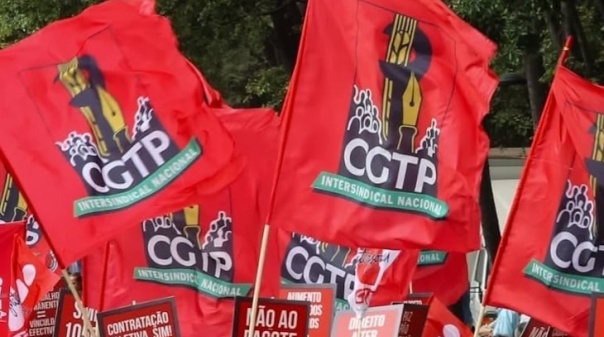 União dos Sindicatos do Algarve promove "Praça de Greve" em Faro 