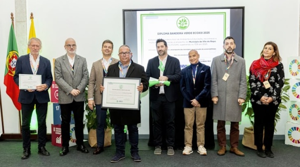 C&acirc;mara de Vila do Bispo distinguida com o galard&atilde;o ECOXXI 2025