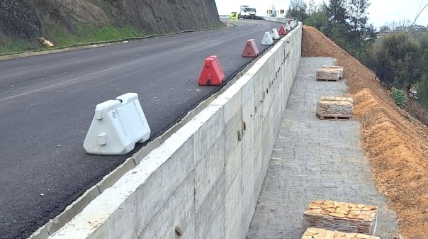 EN120 reabriu &agrave; circula&ccedil;&atilde;o em Odeceixe ap&oacute;s abatimento parcial da via