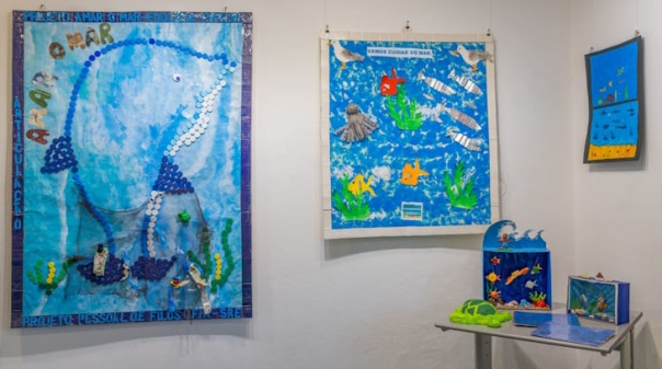 Exposi&ccedil;&atilde;o "Do Mar &agrave; Terra: Aprender a Sustentar o Futuro" em exibi&ccedil;&atilde;o na EMARP