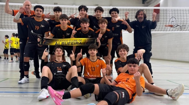 Voleibol: Equipa do Atl&eacute;tico Clube de Albufeira sagrou-se campe&atilde; Inter-Regional de Lisboa