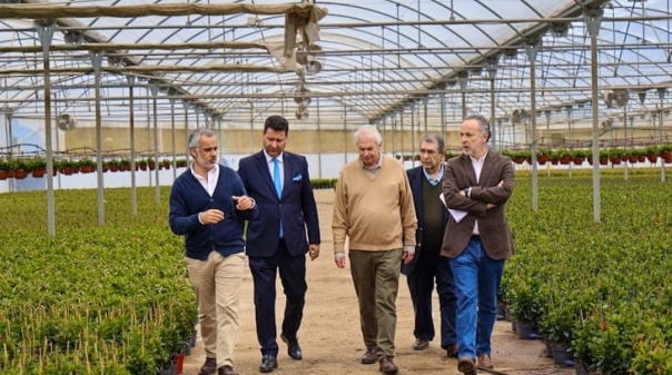 Impacto econ&oacute;mico das plantas ornamentais motivou visita de Secret&aacute;rio de Estado ao Algarve