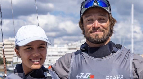 Velejadores Beatriz Gago e Rodolfo Pires quartos no Europeu de 470