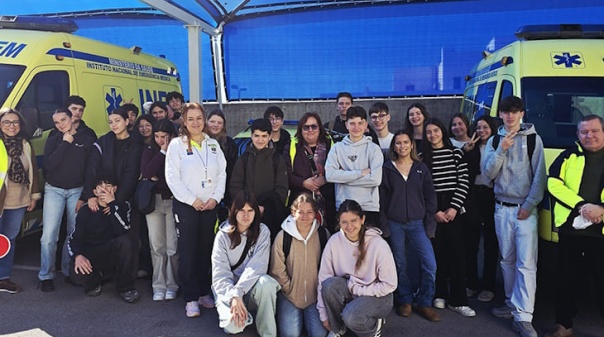 INEM promoveu a&ccedil;&atilde;o de literacia em sa&uacute;de com alunos de Loul&eacute;  