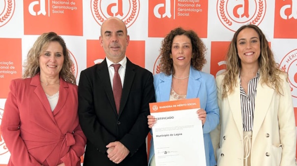 Bandeira de M&eacute;rito Social 2026 atribu&iacute;da ao Munic&iacute;pio de Lagoa 