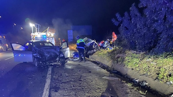 Quatro feridos em colis&atilde;o na EN395 no concelho de Albufeira