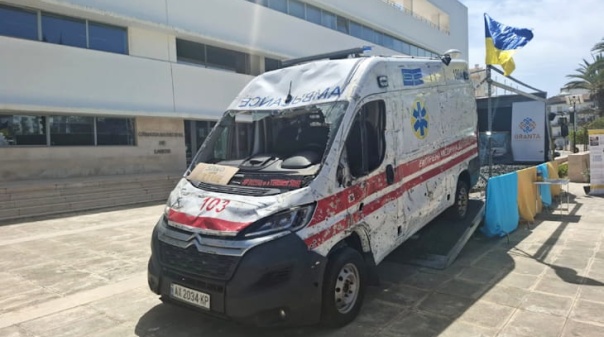C&acirc;mara de Lagos e ORANTA sensibilizam comunidade para o drama da guerra
