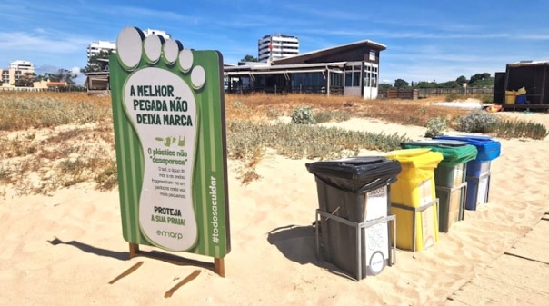 EMARP refor&ccedil;a equipamentos e apela &agrave; separa&ccedil;&atilde;o de res&iacute;duos nas praias