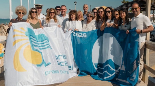 Hasteadas bandeiras de qualidade ambiental nas praias do concelho de Faro 