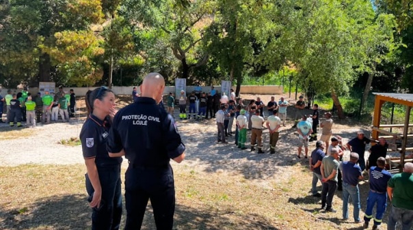 C&acirc;mara de Loul&eacute; prepara equipas para combate a fogos rurais