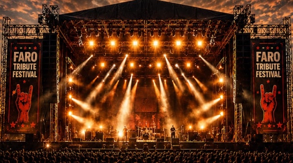 Faro Tributo Fest recorda AC/DC, Iron Maiden, Ozzy Osbourne, Ramones e Creed