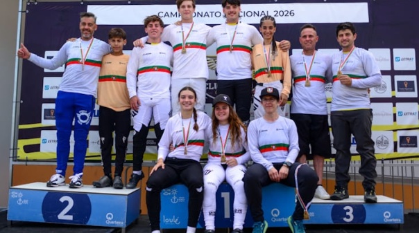 Renato da Silva e Ambre Beato fazem o pleno nos Campeonatos Nacionais de BMX em Quarteira