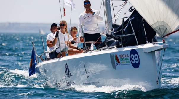 Projeto Vela Solid&aacute;ria participou na &uacute;ltima etapa da Volta a Portugal &agrave; Vela em Portim&atilde;o