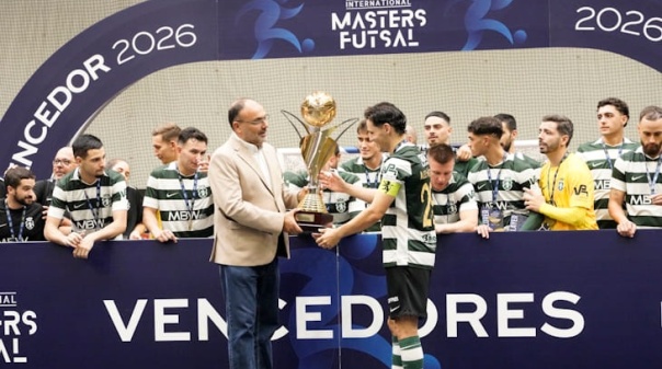 Sporting vence Record International Masters Futsal no Portim&atilde;o Arena