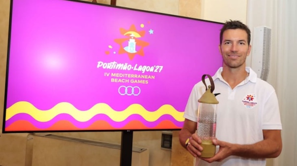 Um farol orientar&aacute; a viagem rumo aos Jogos do Mediterr&acirc;neo de Praia Portim&atilde;o-Lagoa