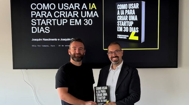 Livro &ldquo;Como usar a IA para criar uma Startup em 30 dias&rdquo; apresentado na Ualg