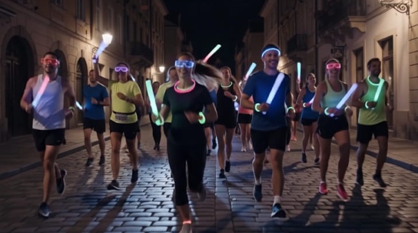&ldquo;Glow Night Run&rdquo; leva luz, m&uacute;sica e movimento a S&atilde;o Br&aacute;s de Alportel