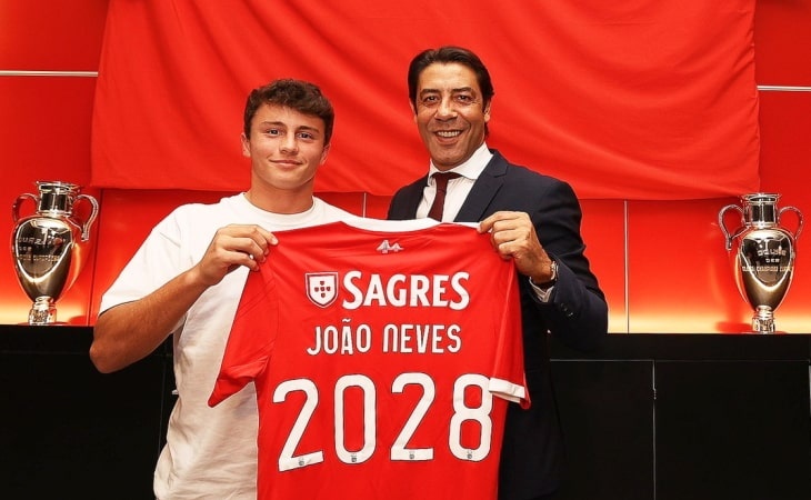 Benfica segura mais uma promessa até 2028 