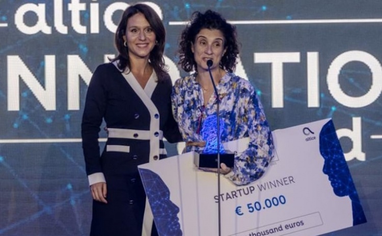 Startup incubada na UAlg vence "Prémio Altice International Innovation Award 2023"