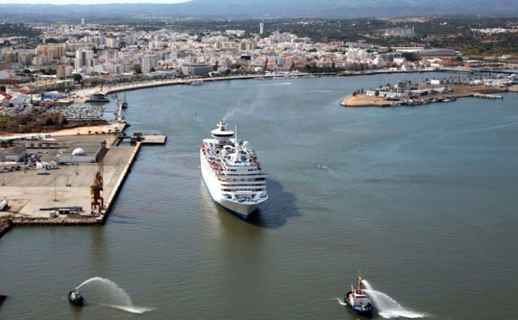 Porto de Portimão recebe 23 escalas de navios de cruzeiro entre abril e maio