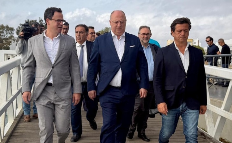 Ministro da Agricultura e do Mar visitou Olhão no âmbito da Semana do Mar