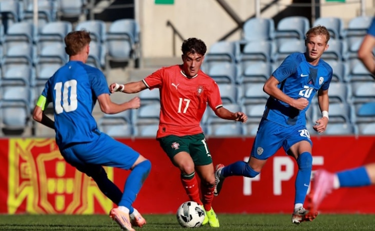Seleção Sub-17: Equipa das quinas derrotou a Eslovénia por 4-2 no Estádio Algarve