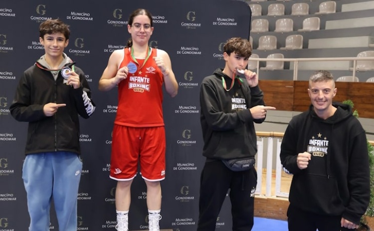Luana Sola do Infante Boxing Club de Olhão conquista campeonato nacional
