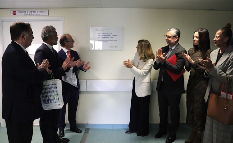 Remodela&ccedil;&atilde;o do Bloco Operat&oacute;rio do Hospital de Faro representou investimento de 9,3 milh&otilde;es de euros 
